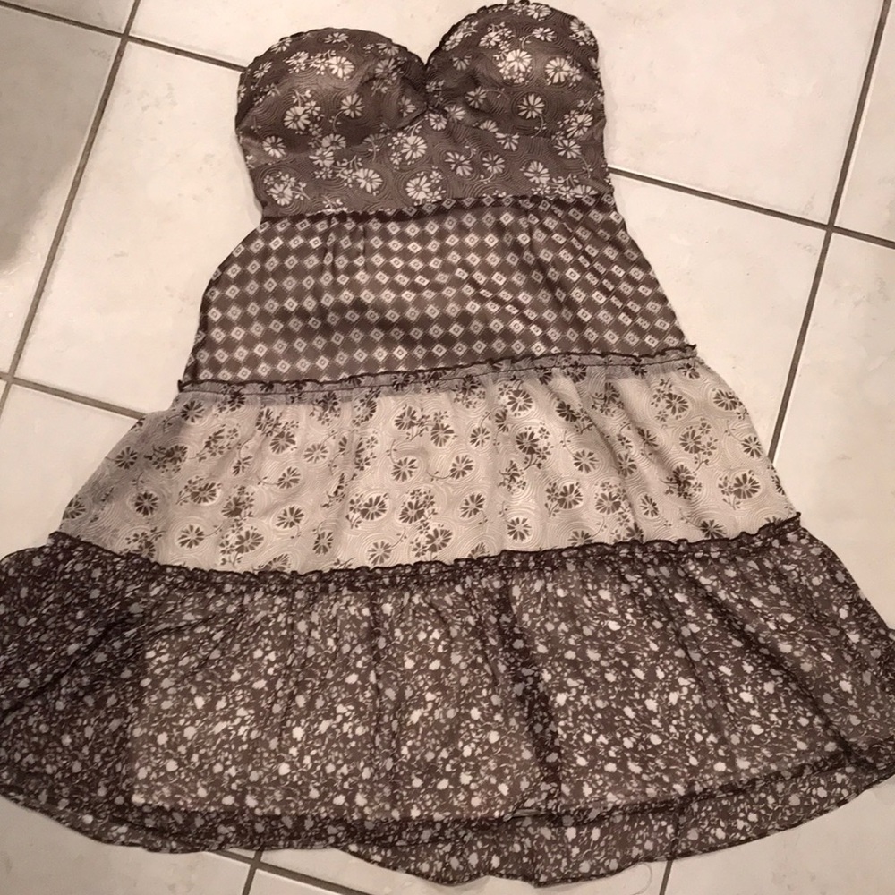 Guess brand juniors strapless dress